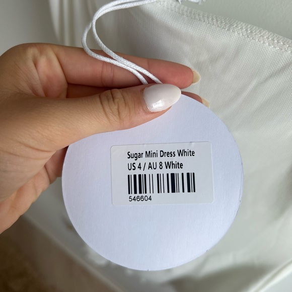 Princess Polly Sugar Mini Dress White - Picture 5 of 5